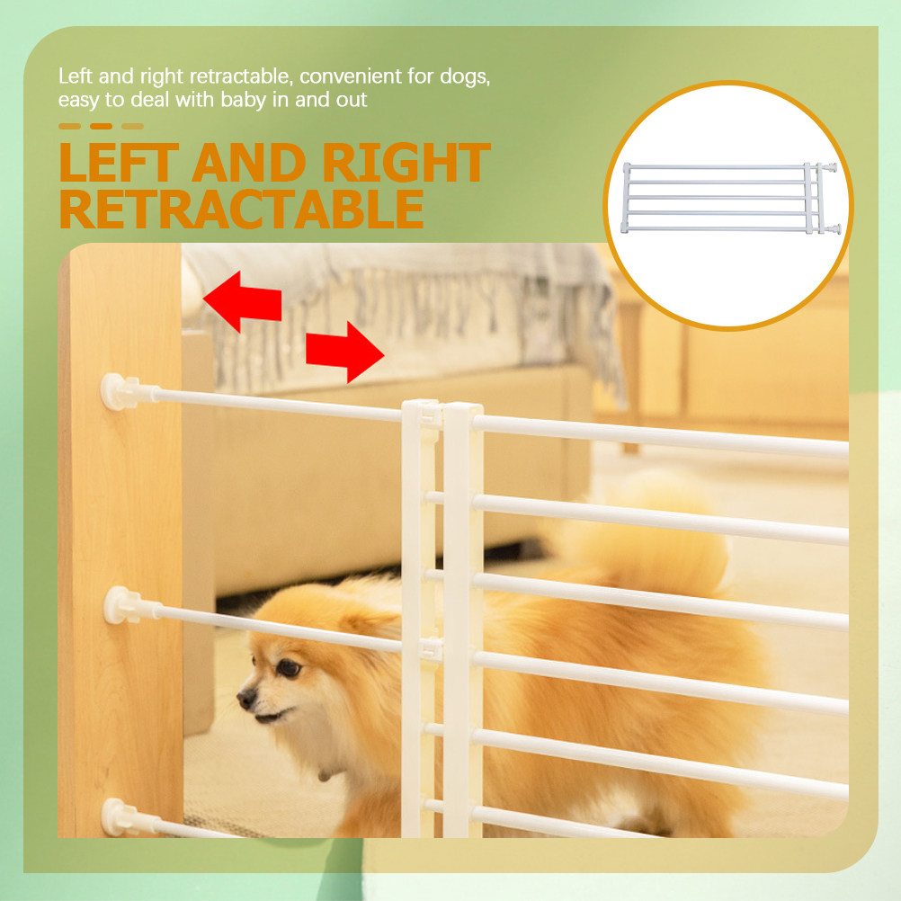 Baby Gate Extra Wide - ประตูนิรภัยสำหรับเด็กและสัตว์เลี้ยง ประตูสำหรับสุนัขแบบกว้างพิเศษสำหรับทางเข้าบ้าน บันได ทางเดิน เคลื่อนย้ายสะดวก