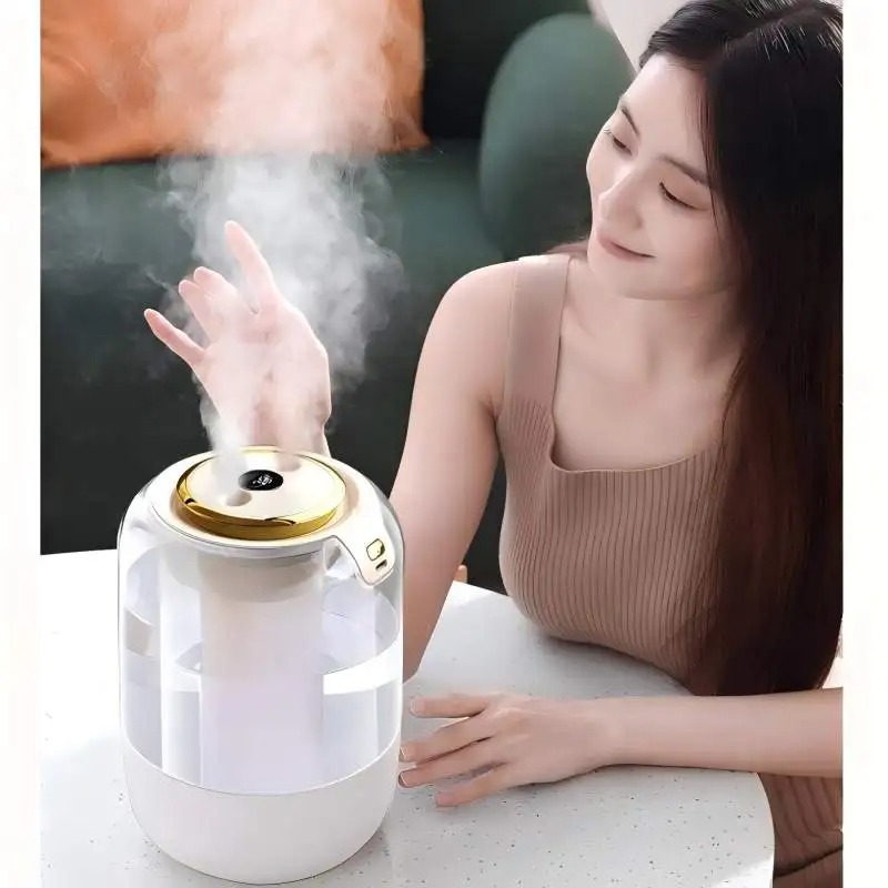 Baby Nursery Humidifier - เครื่องเพิ่มความชื้นในอากาศแบบพ่นละอองเย็นขนาดใหญ่ 5 ลิตร รุ่นใหม่ ปี 2025