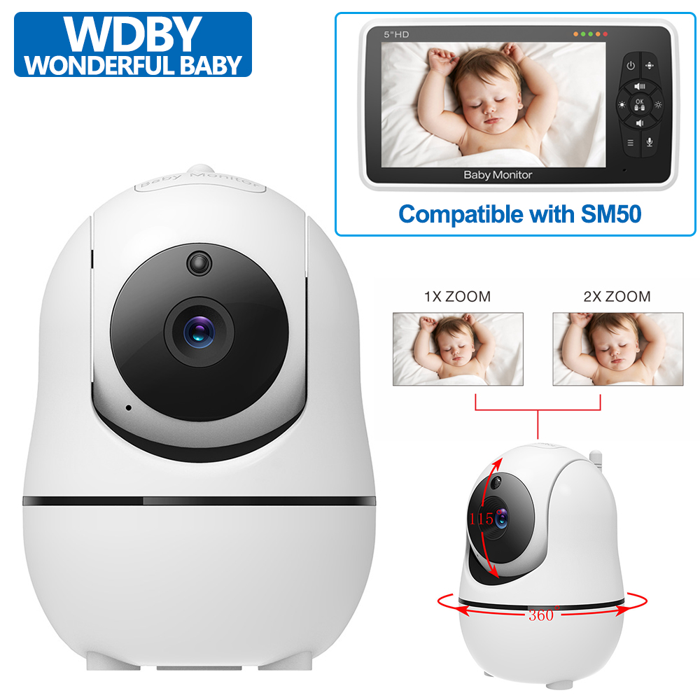 Wearable Baby Monitor - แยกกล้องสําหรับ SM50 Video Baby Monitor 4x