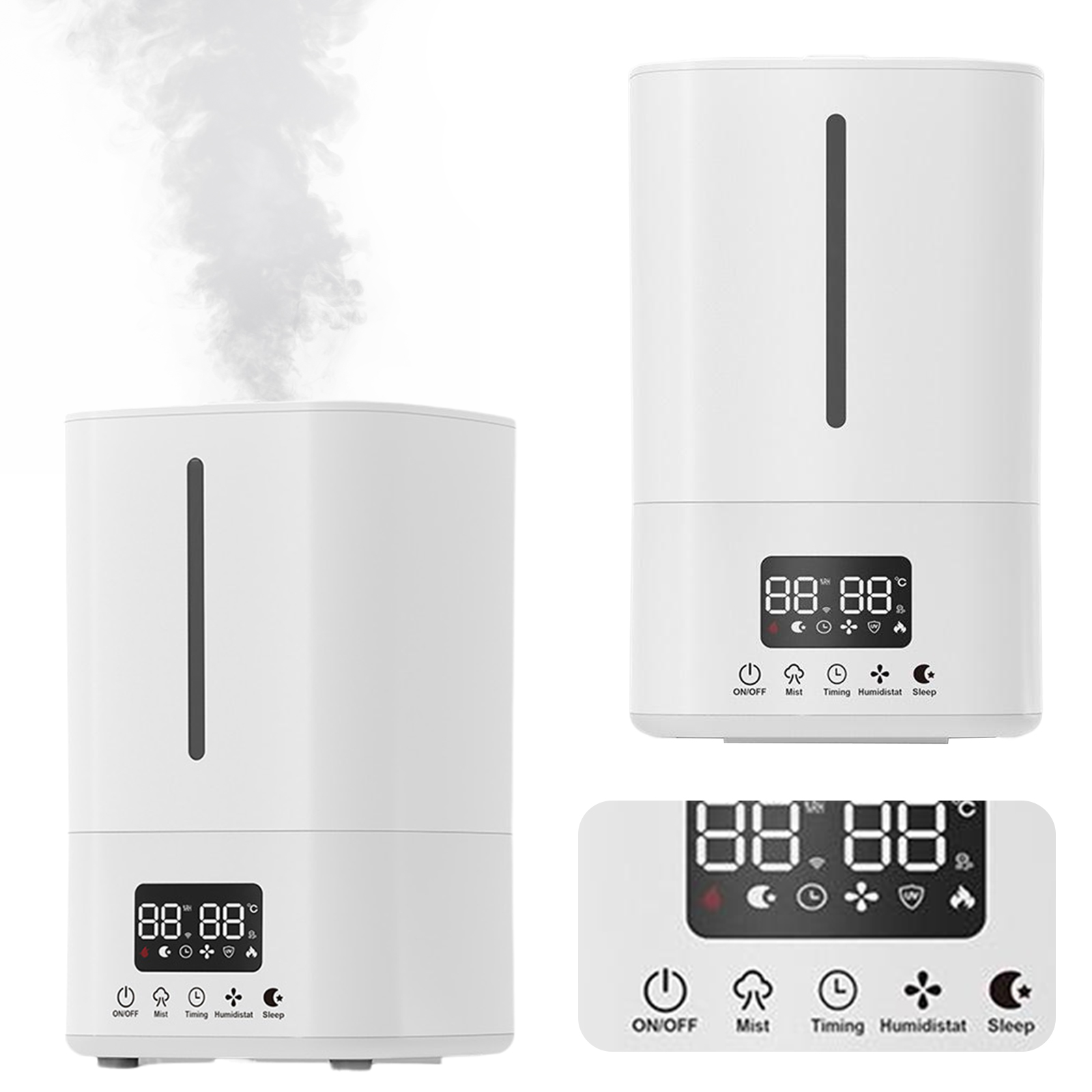 เครื่องเพิ่มความชื้นในอากาศขนา - Baby Nursery Humidifier บทวิจารณ์และราคา