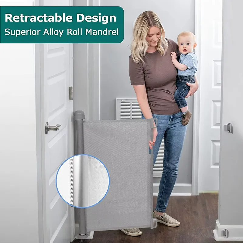 ประตูกั้นนิรภัยแบบตาข่ายสำหรับ - Baby Gate Extra Wide บทวิจารณ์และราคา