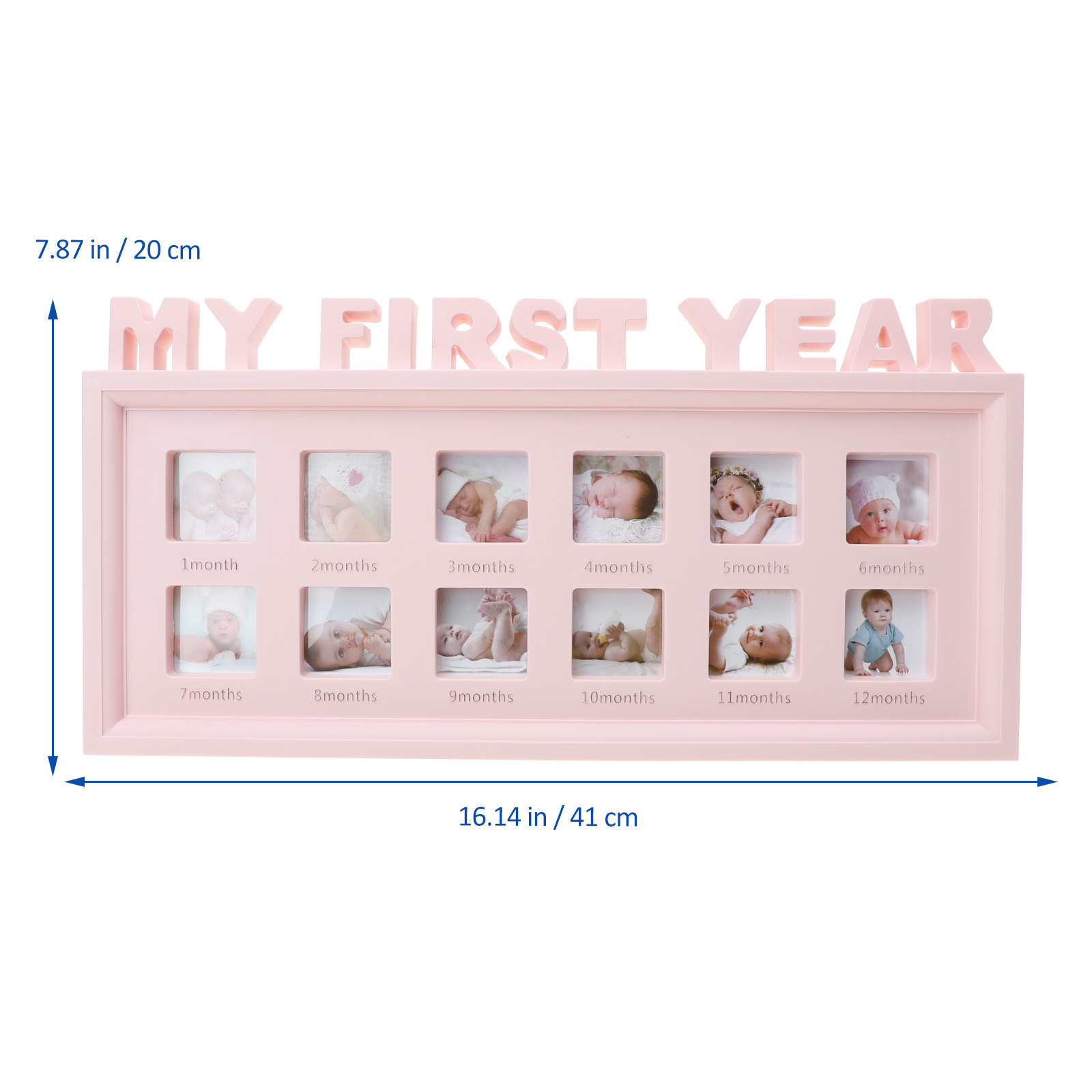 กรอบรูปบันทึกการเติบโตของทารก  - Baby Nursery Picture Frames บทวิจารณ์และราคา