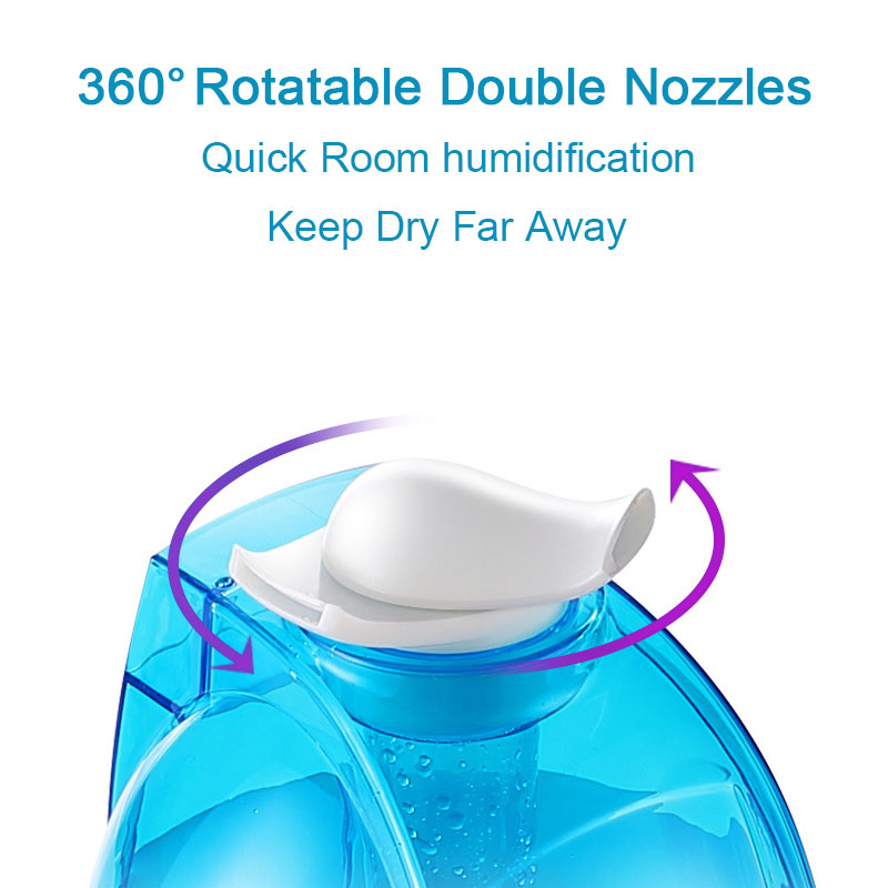 4000ML Home Air Humidifier หัว - Baby Nursery Humidifier บทวิจารณ์และราคา