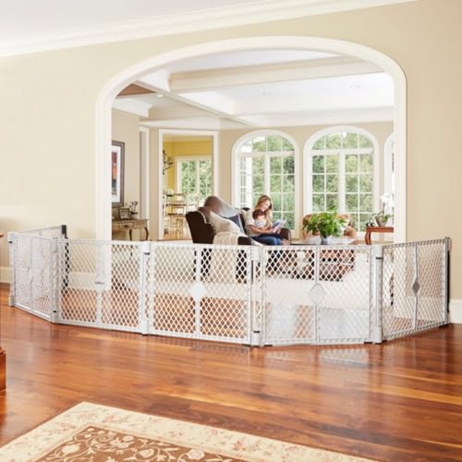 ประตูรั้วกั้นเด็กแบบกว้างพิเศษ - Baby Gate Extra Wide บทวิจารณ์และราคา