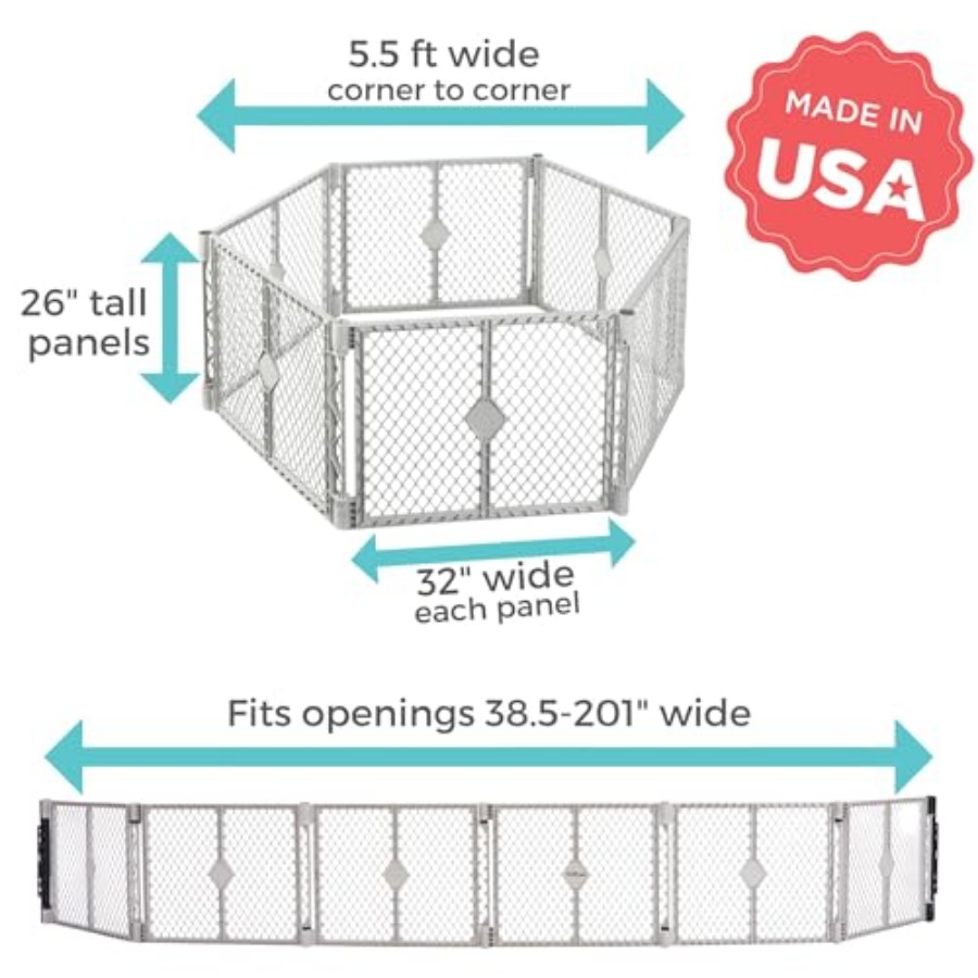 ประตูรั้วกั้นเด็กแบบกว้างพิเศษ - Baby Gate Extra Wide บทวิจารณ์และราคา