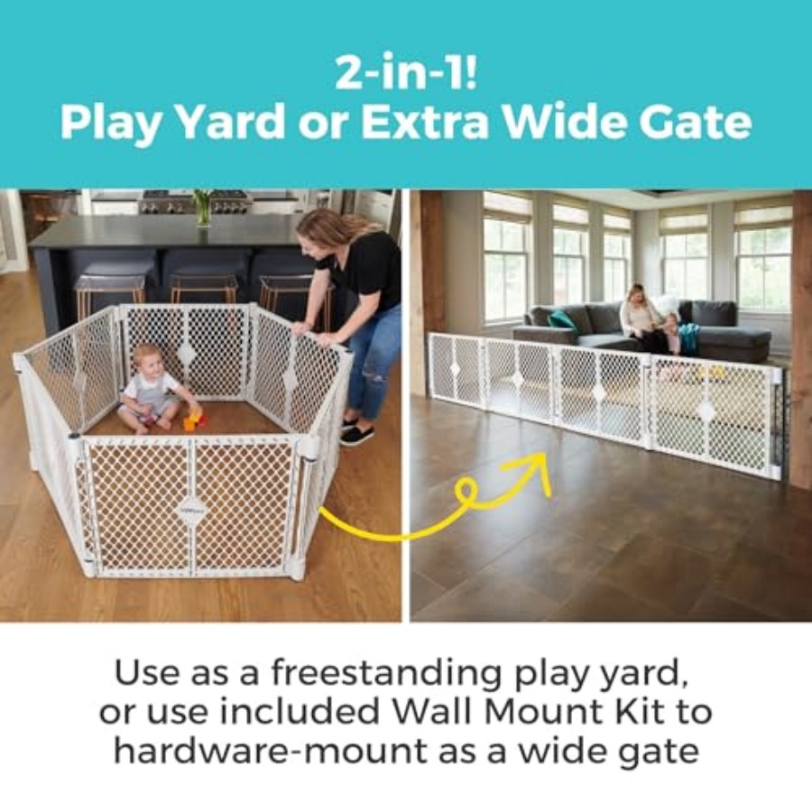ประตูรั้วกั้นเด็กแบบกว้างพิเศษ - Baby Gate Extra Wide บทวิจารณ์และราคา