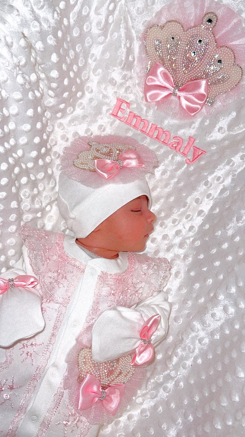ชุดของขวัญ5ชิ้นสำหรับเด็กหญิงแ - Baby Nursery Embroidery บทวิจารณ์และราคา