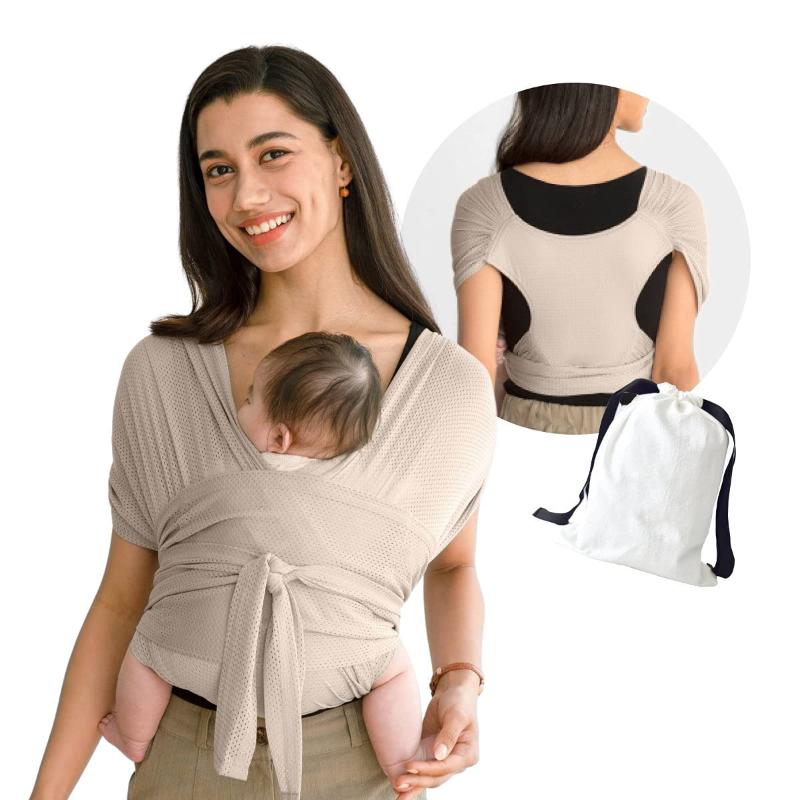เป้อุ้มเด็กแรกเกิดแบบปรับได้ 1 - Baby Wrap Stretchy บทวิจารณ์และราคา