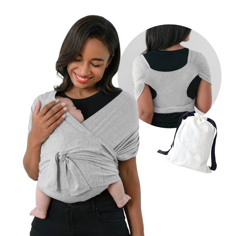 เป้อุ้มเด็กแรกเกิดแบบปรับได้ 1 - Baby Wrap Stretchy บทวิจารณ์และราคา