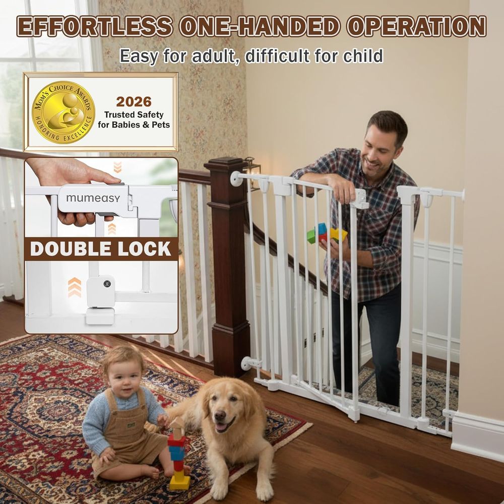 ประตูกั้นเด็กแบบกว้างพิเศษ 126 - Baby Gate Extra Wide บทวิจารณ์และราคา