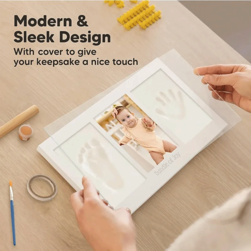 ชุดปั้นดินเหนียวสำหรับทำรอยมือ - Baby Nursery Picture Frames บทวิจารณ์และราคา