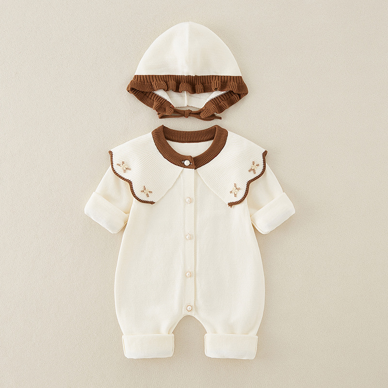 ทารกแรกเกิดเสื้อผ้าเด็กฤดูใบไม - Baby Nursery Embroidery บทวิจารณ์และราคา