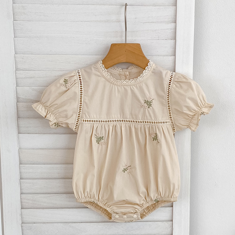 0-24M เด็กทารก Rompers เย็บปัก - Baby Nursery Embroidery บทวิจารณ์และราคา