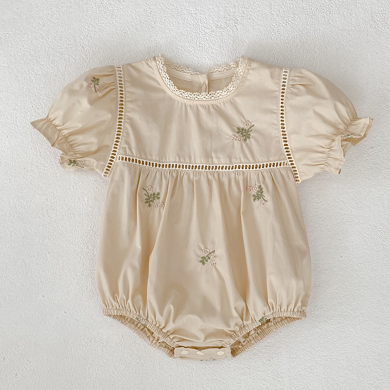 0-24M เด็กทารก Rompers เย็บปัก - Baby Nursery Embroidery บทวิจารณ์และราคา