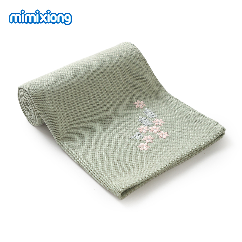แฟชั่นดอกไม้ปักผ้าห่มเด็ก 90*7 - Baby Nursery Embroidery บทวิจารณ์และราคา