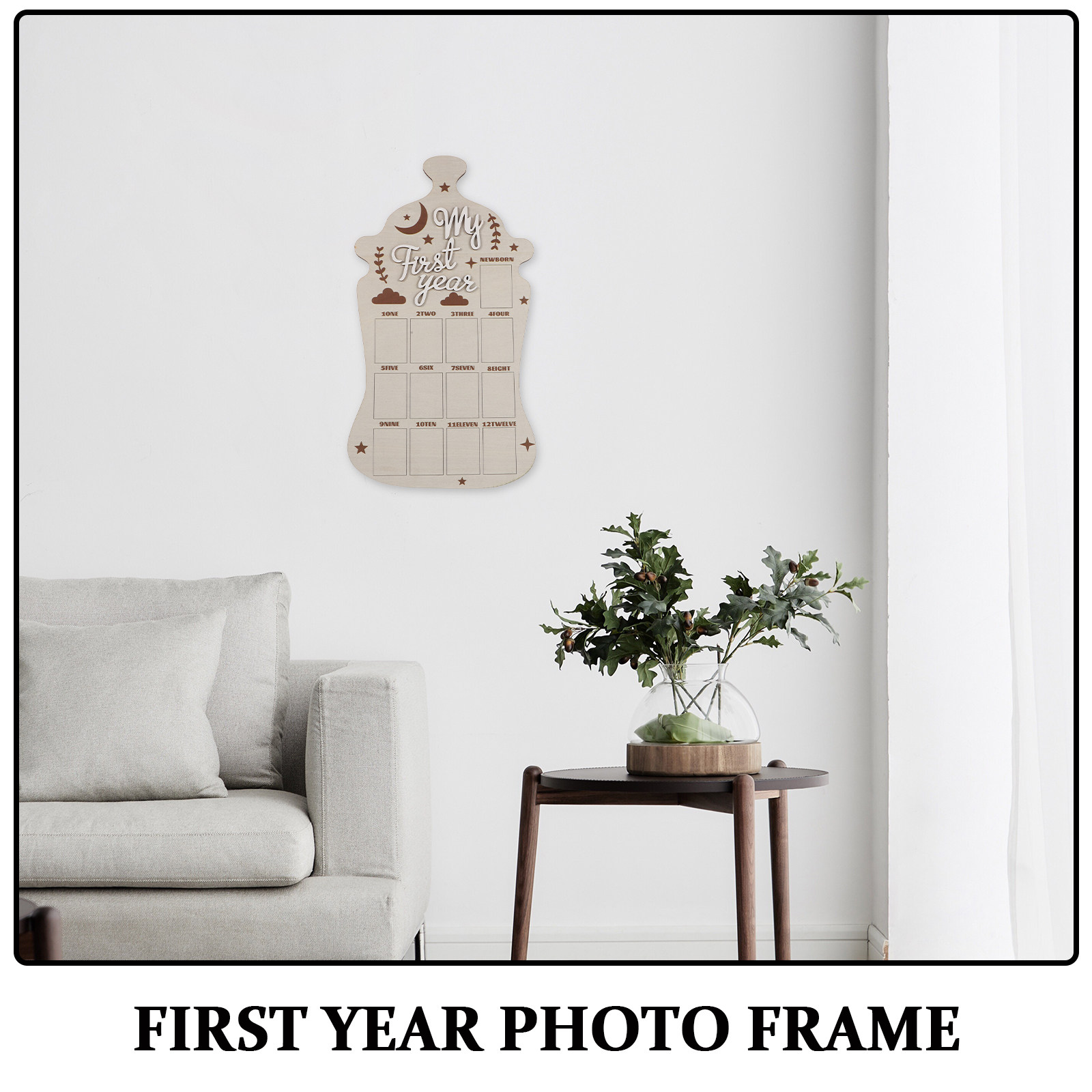 กรอบรูปเด็กแรกเกิดรายเดือน แผ่ - Baby Nursery Picture Frames บทวิจารณ์และราคา