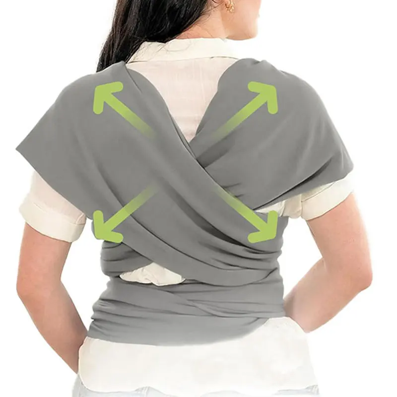 สลิงเด็ก 0-36 เดือนสีทึบยืด Ba - Baby Wrap Stretchy บทวิจารณ์และราคา