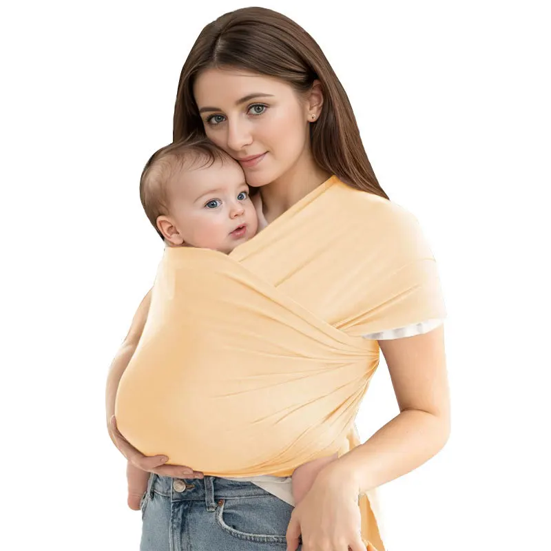 สลิงเด็ก 0-36 เดือนสีทึบยืด Ba - Baby Wrap Stretchy บทวิจารณ์และราคา