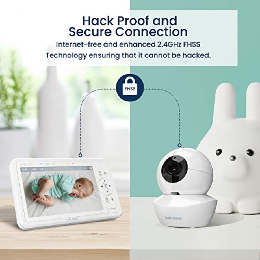 จอภาพสำหรับเด็กสำหรับใช้ในสถาน - Baby Monitor Split Screen บทวิจารณ์และราคา