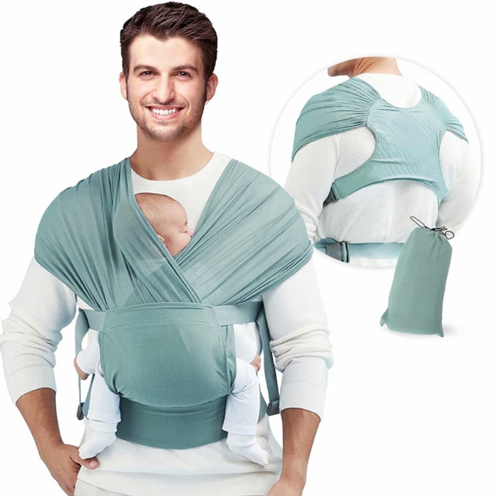 เป้อุ้มเด็กแบบพกพา ออกแบบตามหล - Baby Wrap Stretchy บทวิจารณ์และราคา