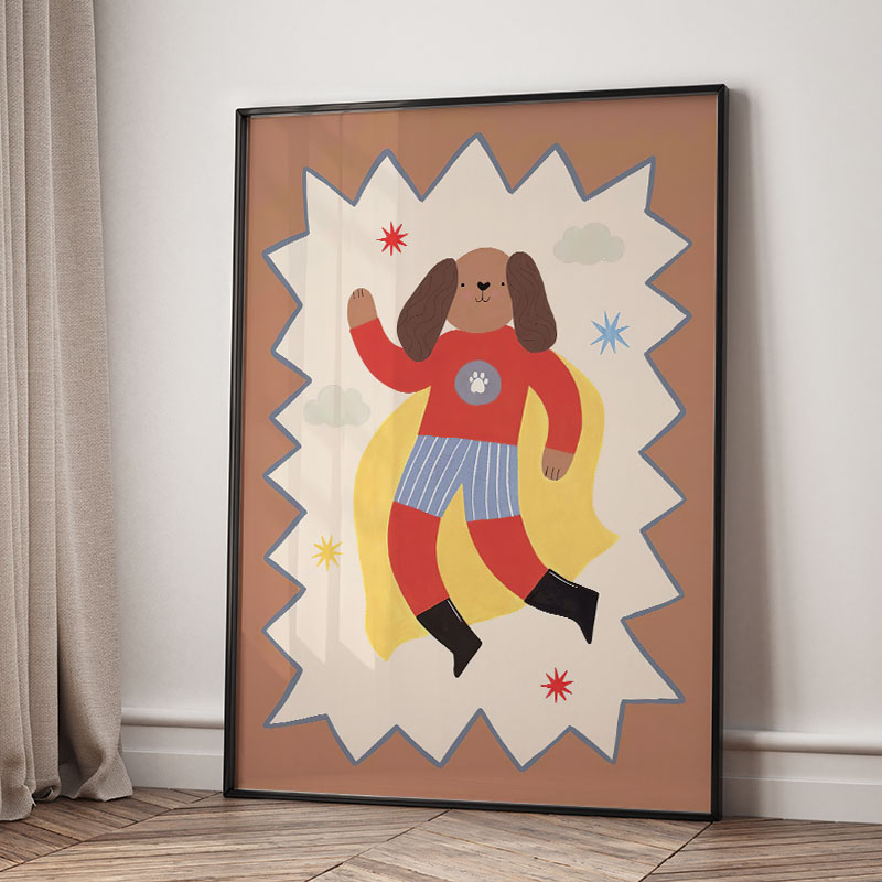 ภาพวาดการ์ตูนตลกๆ สุดเท่ห์ สำห - Baby Nursery Animal Prints บทวิจารณ์และราคา